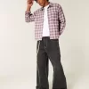 Boxy Flannel Shirt