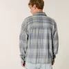 Boxy Flannel Shirt