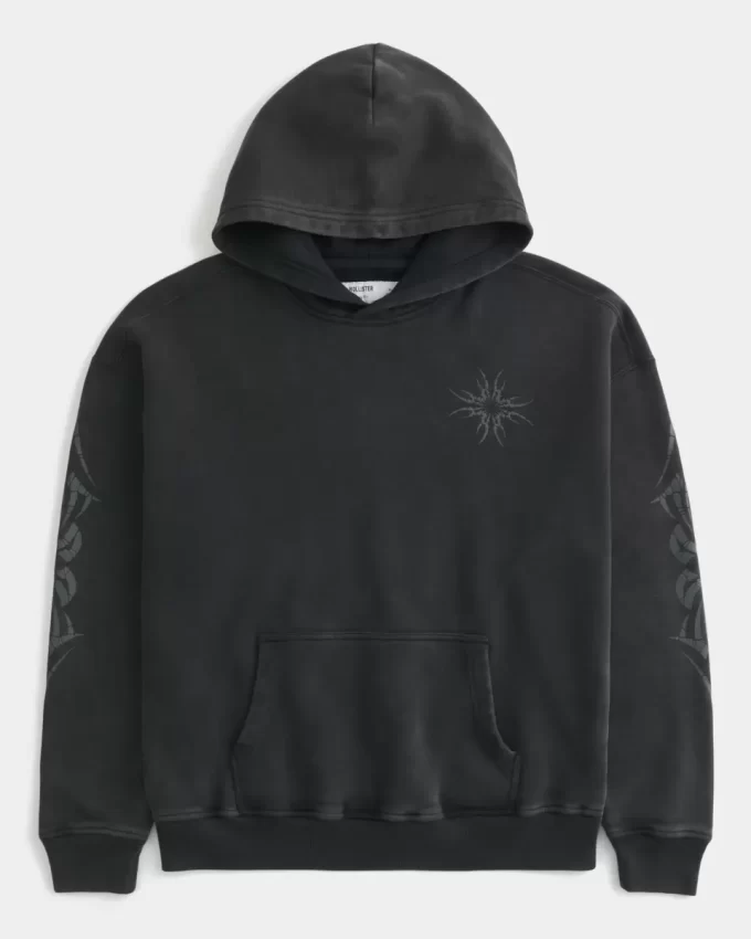 Boxy Graphic Hoodie