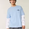 Boxy Hawaii Surf Graphic Tee