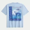Boxy Hawaii Surf Graphic Tee