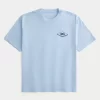 Boxy Hawaii Surf Graphic Tee