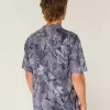 Boxy Heavyweight Camo Crew T-Shirt