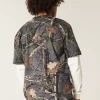 Boxy Heavyweight Camo Crew T-Shirt