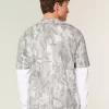 Boxy Heavyweight Camo Crew T-Shirt