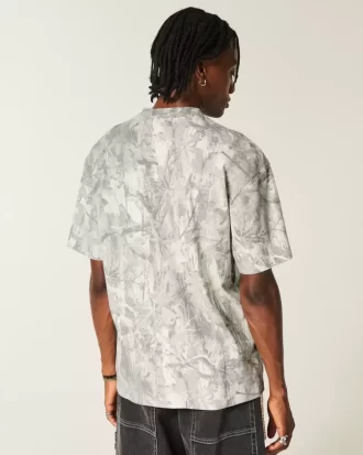 Boxy Heavyweight Camo Dodge Challenger SRT Graphic Tee