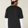 Boxy Heavyweight Cotton Crew T-Shirt
