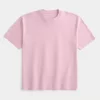 Boxy Heavyweight Cotton Crew T-Shirt