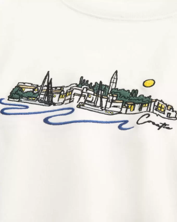 Boxy Heavyweight Croatia Graphic Tee