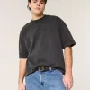 Boxy Heavyweight Crop Crew T-Shirt