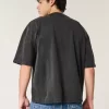 Boxy Heavyweight Crop Crew T-Shirt