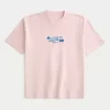 Boxy Heavyweight Hawaii Graphic Tee