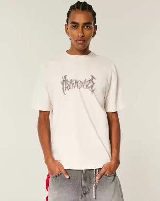 Boxy Heavyweight Heavy Daze Graphic Tee
