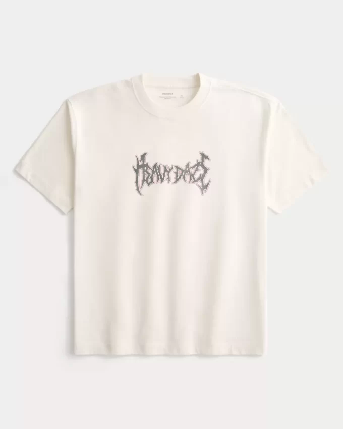 Boxy Heavyweight Heavy Daze Graphic Tee