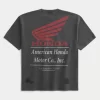 Boxy Heavyweight Honda Graphic Tee