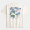 Boxy Heavyweight Key West Graphic Tee