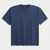 Boxy Heavyweight Logo Crew T-Shirt