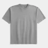 Boxy Heavyweight Logo Crew T-Shirt