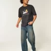 Boxy Heavyweight Looney Tunes Graphic Tee