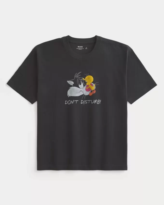 Boxy Heavyweight Looney Tunes Graphic Tee