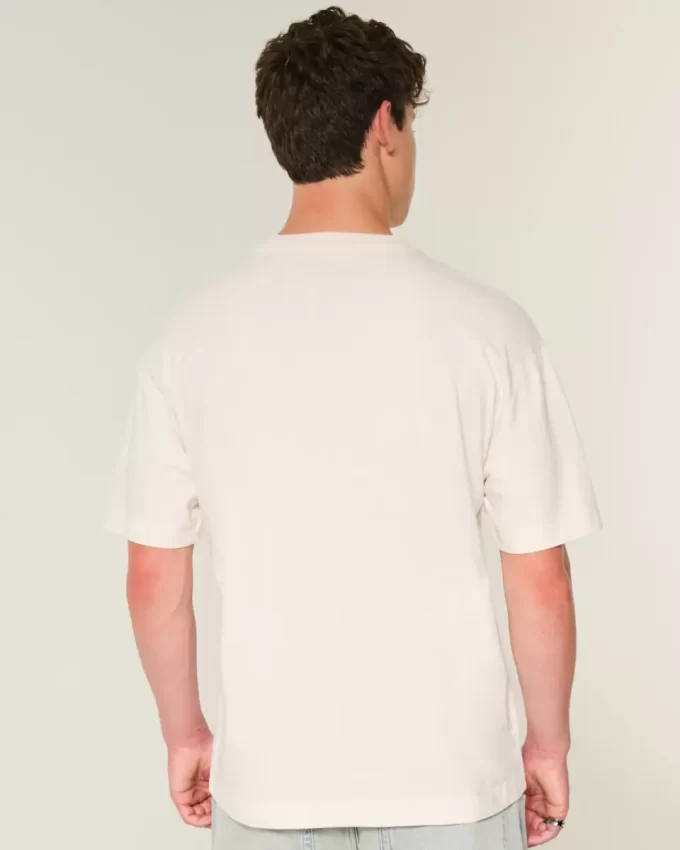Boxy Heavyweight Newport Beach Graphic Tee