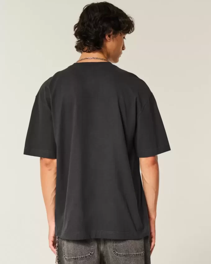 Boxy Heavyweight No Fear Graphic Tee