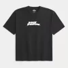 Boxy Heavyweight No Fear Graphic Tee