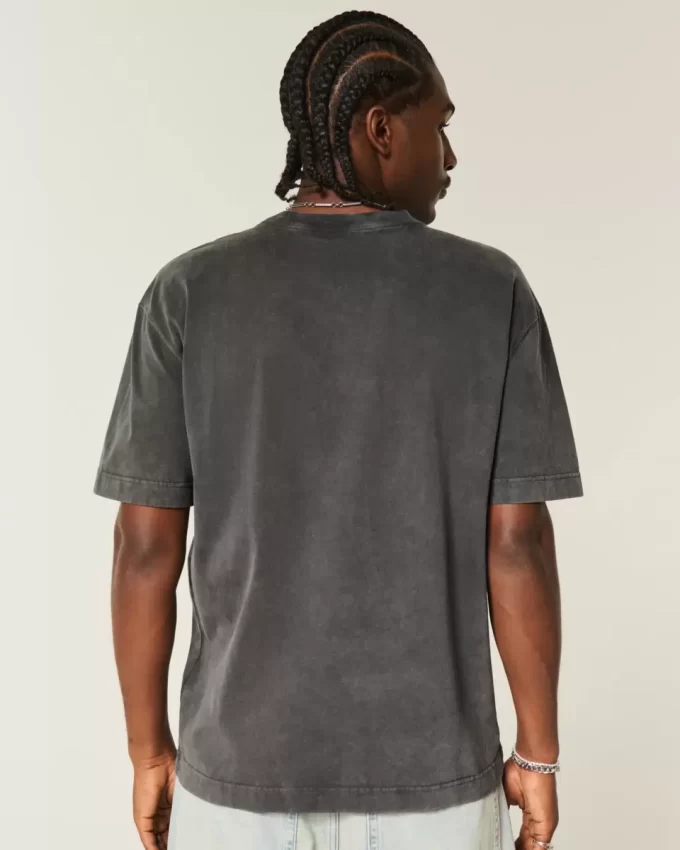Boxy Heavyweight Oahu Graphic Tee