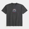 Boxy Heavyweight Oahu Graphic Tee