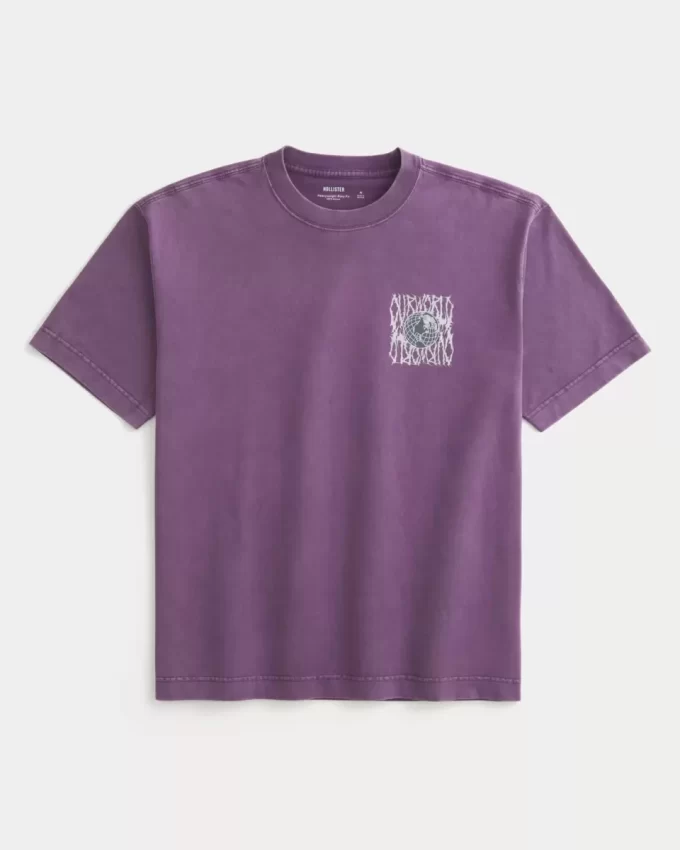 Boxy Heavyweight Our World Graphic Tee