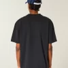 Boxy Heavyweight Star Embellished Crew T-Shirt