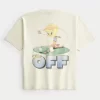 Boxy Heavyweight Tweety Golf Graphic Tee