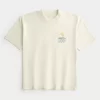 Boxy Heavyweight Tweety Golf Graphic Tee