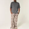 Boxy Heavyweight Washed Cotton Crew T-Shirt