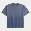 Boxy Heavyweight Washed Crew T-Shirt