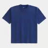 Boxy Heavyweight Washed Crew T-Shirt