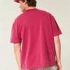 Boxy Heavyweight Washed Crew T-Shirt