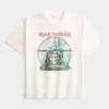 Boxy Iron Maiden Graphic Tee