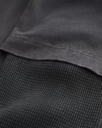Boxy Layered Thermal Tokyo Graphic Shirt