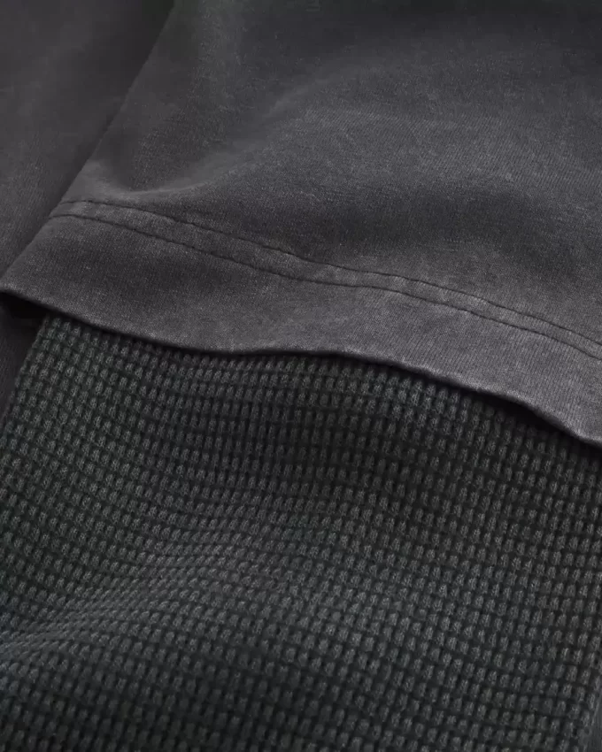 Boxy Layered Thermal Tokyo Graphic Shirt
