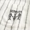 Boxy Linen-Blend Short-Sleeve Bermuda Graphic Shirt