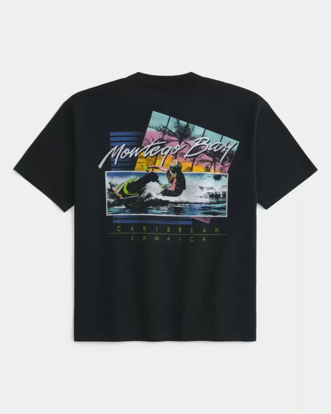 Boxy Montego Bay Graphic Tee