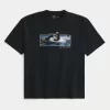 Boxy Montego Bay Graphic Tee