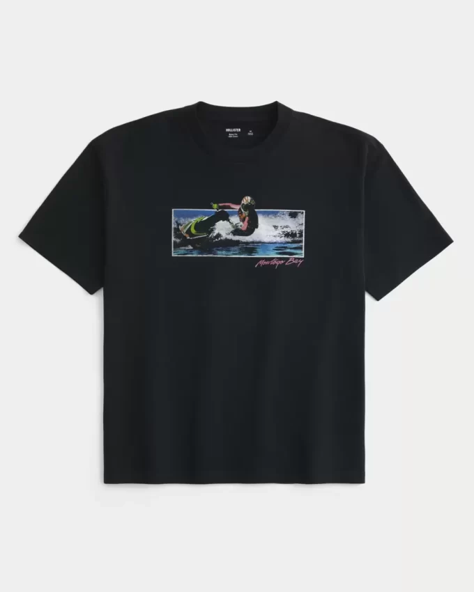 Boxy Montego Bay Graphic Tee