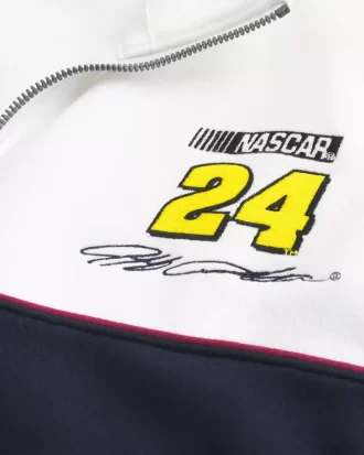 Boxy NASCAR Jeff Gordon Graphic Half-Zip Sweatshirt