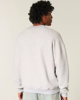 Boxy Paris Saint-Germain Graphic Crew Sweatshirt