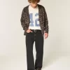 Boxy Pattern Cardigan