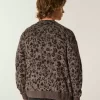 Boxy Pattern Cardigan