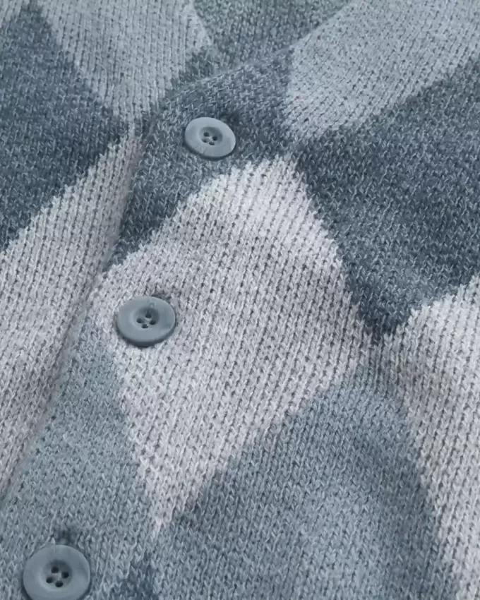 Boxy Pattern Cardigan