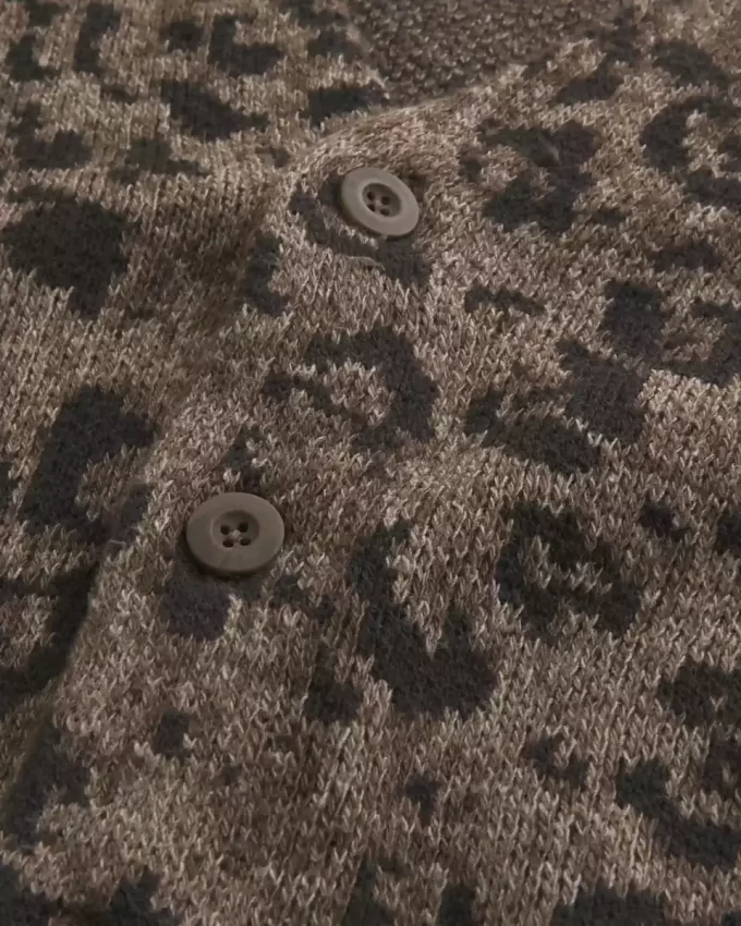 Boxy Pattern Cardigan